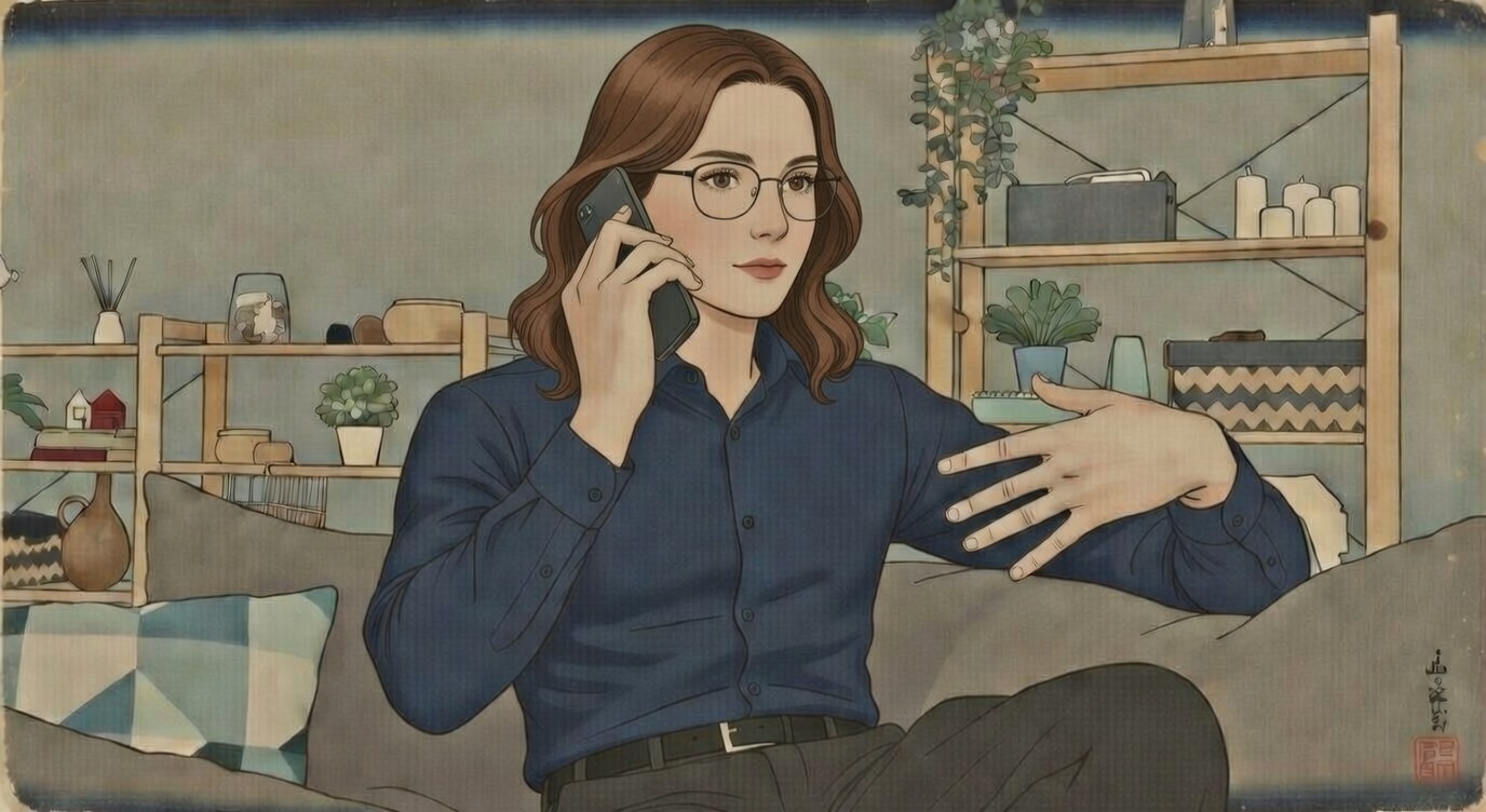 Sesli AI mülakat teknolojisi görseli